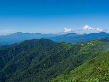白砂山から浅間山方面 白砂山から浅間山方面の写真