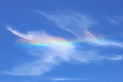 Photo, horizontal arc, rainbow, lucky, 