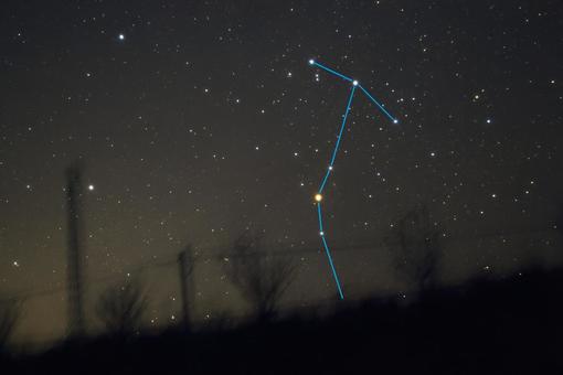 Photo, scorpio, constellation, constellation line, 