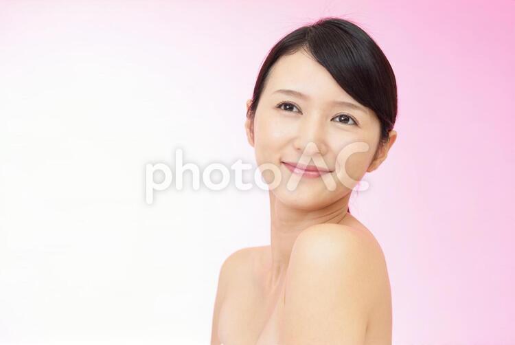 美容　スキンケアイメージ 美容,女性,人物の写真素材
