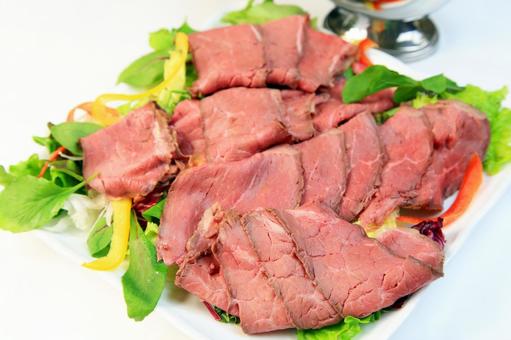 Photo, roast beef, beef, roast, 
