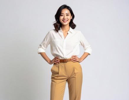 女性 シンプル 女性 シンプルの写真