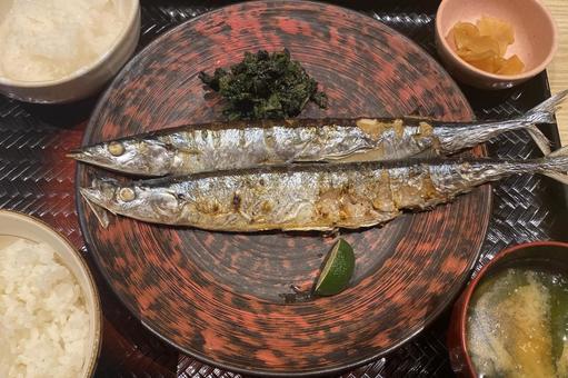 秋さんま 秋さんま 秋刀魚,さんま,焼き秋刀魚の写真素材