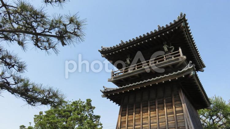 七里の渡し　宮の渡し公園　時の鐘 七里の渡し,東海道五十三次,宮宿の写真素材