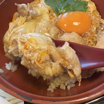 親子丼　ライスリフト 親子丼,卵料理,鶏料理の写真素材