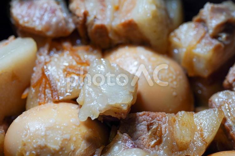 豚の角煮 豚,角煮,手作りの写真素材