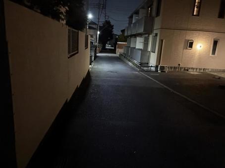 Photo, night, dark, walk, 
