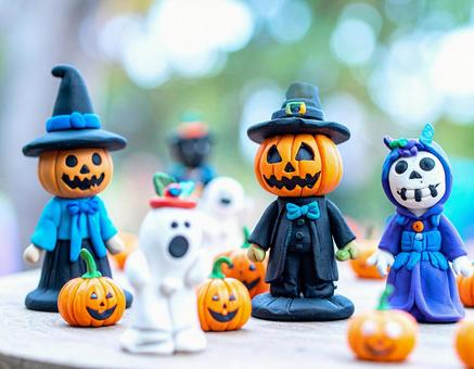 ハロウィンイベントのミニチュア ハロウィンイベントのミニチュアの写真