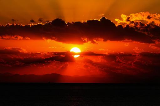 夕日_3の写真