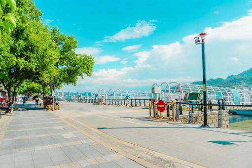 【台湾】淡水の海 【台湾】淡水の海の写真