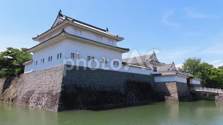 駿府城　巽櫓と東御門 駿府城,駿河府中城,徳川家康の写真素材