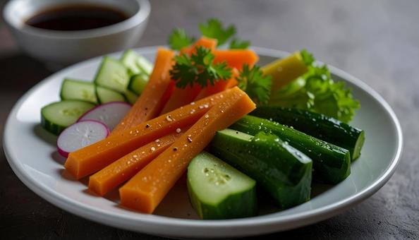 野菜スティック 野菜スティックの写真