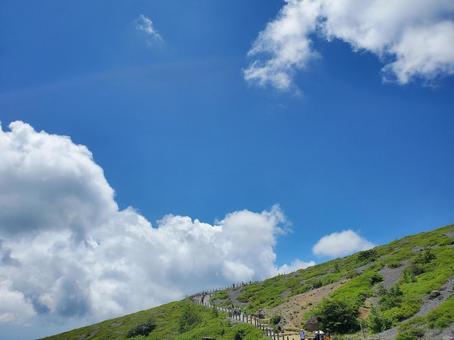 空 雲 青空 空 雲 青空の写真