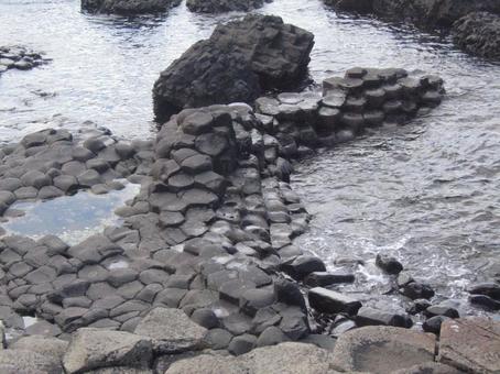 Photo, giant&#39;s causeway, world heritage, northern ireland, 