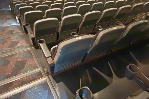映画館の座席イメージ 映画館の座席イメージの写真