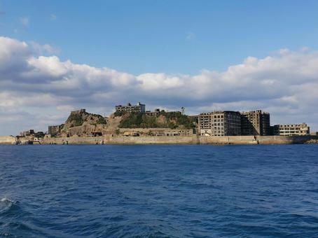Photo, warships, nagasaki, edge island, 