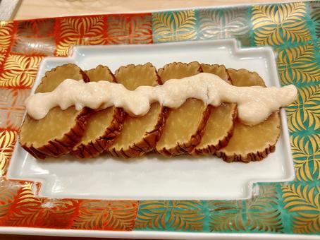 いぶりがっこチーズ いぶりがっこチーズの写真