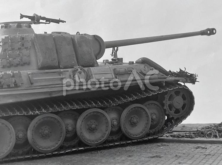 おもちゃの戦車 プラモデル,おもちゃ,自走砲の写真素材