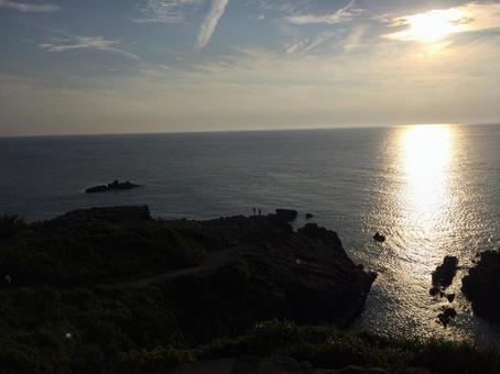 夕暮れの景色の写真