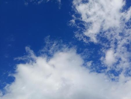 秋の空 空,風景,曇の写真素材