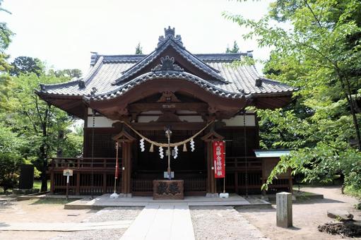 日本百名城、小諸城跡に鎮座する懐古神社 日本百名城、小諸城跡に鎮座する懐古神社 懐古神社,小諸城,長野県の写真素材