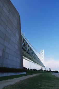 明石海峡大橋 明石海峡大橋 明石海峡大橋,淡路,兵庫の写真素材