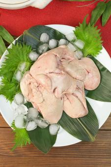 あん肝 あん肝,肝臓,アンコウの写真素材