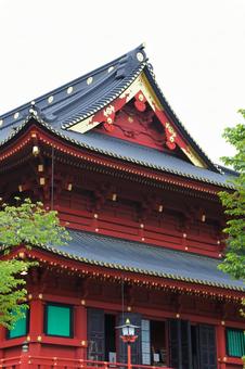 日光「輪王寺」風景1(栃木) 輪王寺,日光,本堂の写真素材