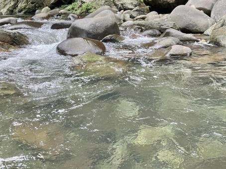渓流⑬ 渓流⑬ 川,渓流,清流の写真素材