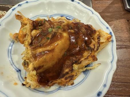お好み焼き お好み焼き お好み焼き,食事,焼くの写真素材