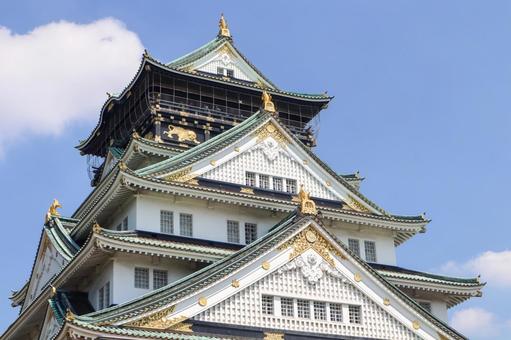 大阪城天守閣06 大阪城天守閣06 大阪城,大阪城公園,城の写真素材