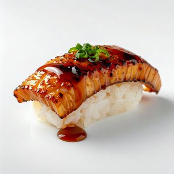 アナゴの握り寿司 アナゴの握り寿司の写真