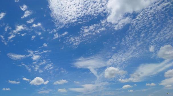 空模様 夏の空 空模様 夏の空の写真