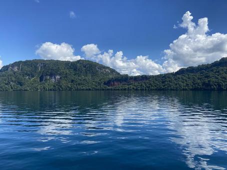 湖 湖 湖,風景,晴れの写真素材