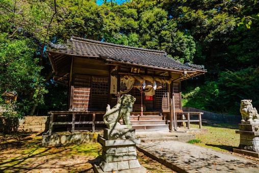 【鳥取】倉吉の土井神社 土井神社,鳥取,倉吉の写真素材