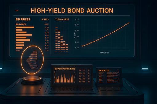 債券入札ダッシュボードの写真