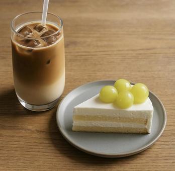 カフェスイーツのセット カフェスイーツのセットの写真