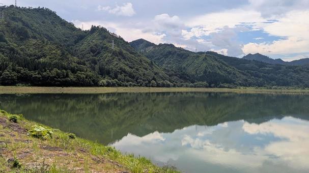 福島県只見湖 福島県只見湖の写真