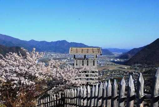 Photo, shinshu, chikuma-shi, shiroyama historical park, 