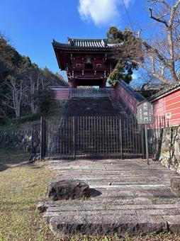 當麻寺 當麻寺 風景,當麻寺,冬の写真素材