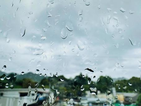雨水 水滴 ガラス水滴 雨水 水滴 ガラス水滴 水滴,しずく,水の写真素材