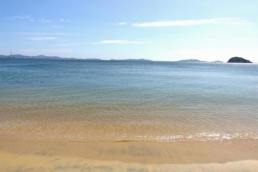 愛知県_篠島 篠島,愛知県,海水浴場の写真素材