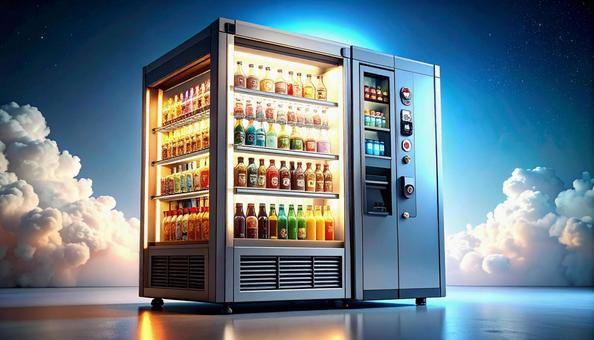 自動販売機 自動販売機の写真