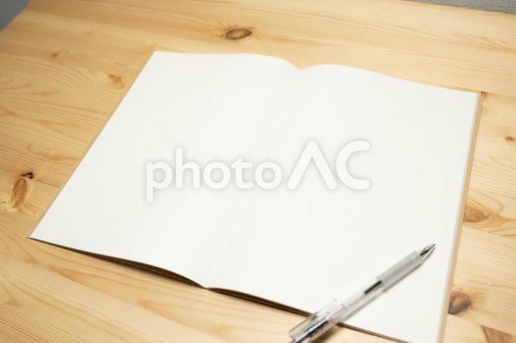ノート　メモ ノート,セミナー,勉強の写真素材