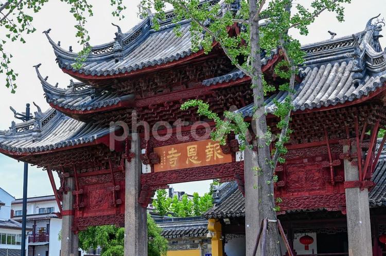 蘇州・北寺塔（報恩寺） 蘇州,北寺塔,報恩寺の写真素材