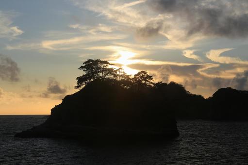 Sunset at Dogashima Norihama Beach, JPG Sunset at Dogashima Norihama Beach, JPG