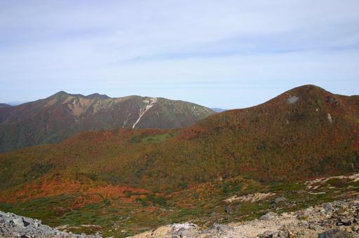 那須岳 紅葉 那須岳 紅葉の写真