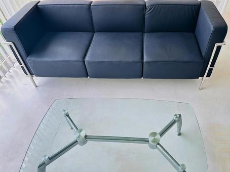 ソファー　事務所 ソファー,事務所,ベンチの写真素材