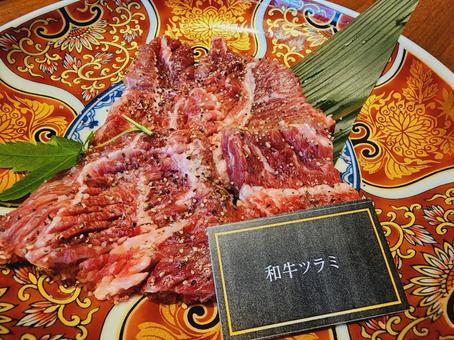 ツラミ ツラミ 焼肉,焼き肉,和牛の写真素材
