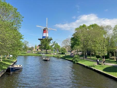 オランダの風景 eu,ヨーロッパ,オランダの写真素材